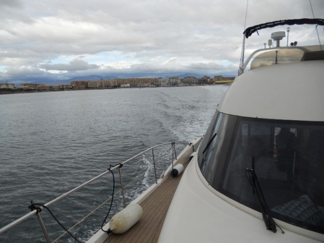 Navegando en barco